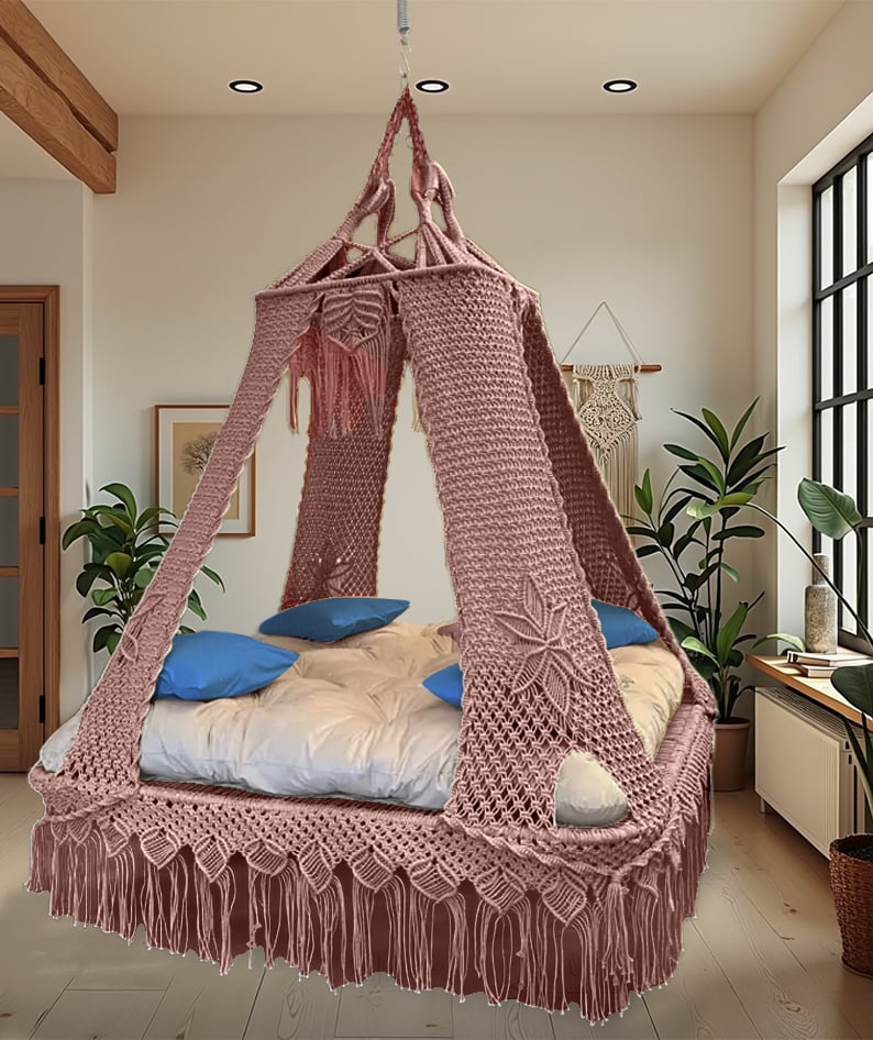 Square Macrame swing Square Macrame swing