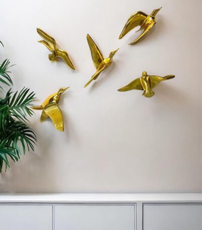 metal birds