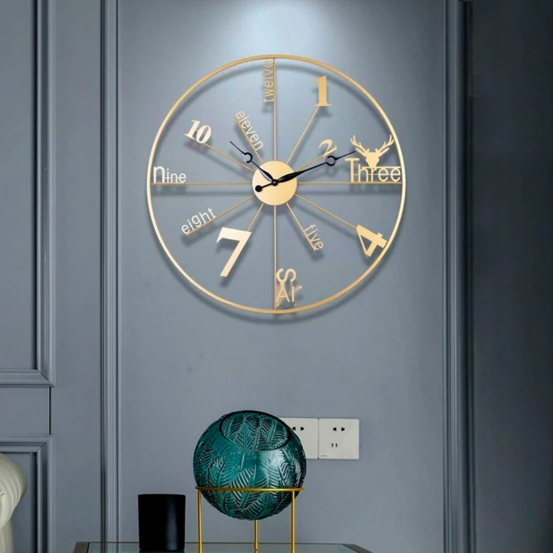 wallclock6_1800x1800 Fine metal clock