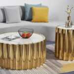 Art Golden round table