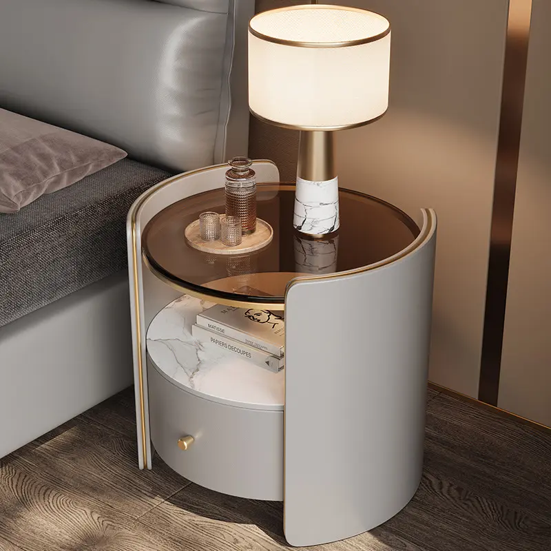 H88d7d03dc2ca450e83f04ca1360d9e4dY.webp Bedside Round Table - Image 1