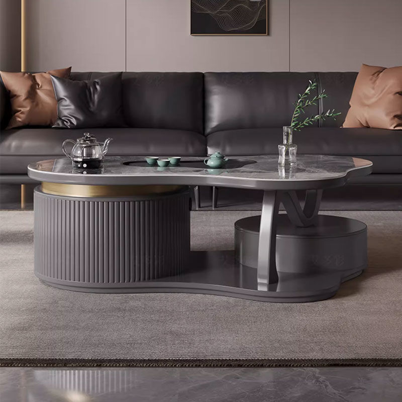 O1CN01HrowjO27j6v7Li5z6_2217538147832-0-cib.jpg Grey coffee table - Image 1